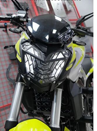 BAJAJ DOMİNAR 250 - 400 - 250 D - 400 UG Far Koruma Demiri (CNC Kesim,Statik Boyalı)- ARASMOTO