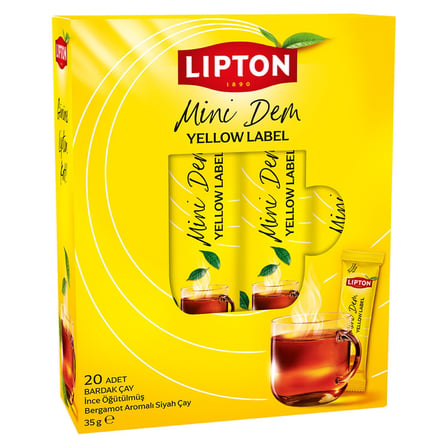 5 Adet Lipton Mini Dem Yellow Label 20'li 35 G