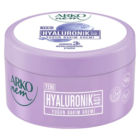 3 Adet Arko Nem Yoğun Bakım Hyluronik 250 Ml