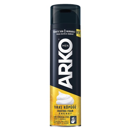 3 Adet Arko Men Energy Tıraş Köpüğü 200 Ml