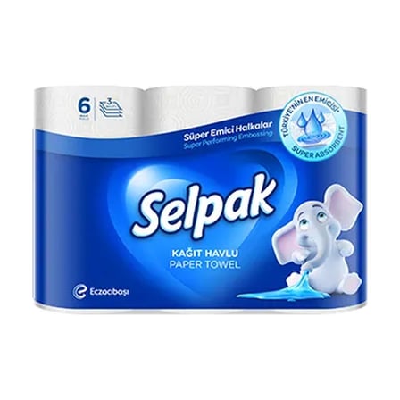 3 Adet Selpak Kağıt Havlu