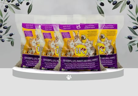 Kedi Kumu Çam Pelet%100 Doğal 5kgx4