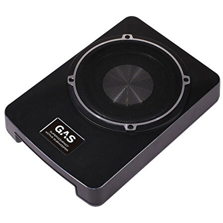 GAS GS1080A Araç Bass Subwoofer Aktif Koltuk Altı 10 İnç 350 Watt (Rms 175)