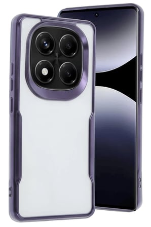 Redmi Note 14 Pro 4G Kılıf Boyi Silikon Kapak - Derin Mor