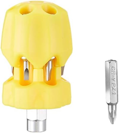 W 2202, Bits Uçlu Topaç Tornavida Seti, Sarı/Kırmızı/Mavi