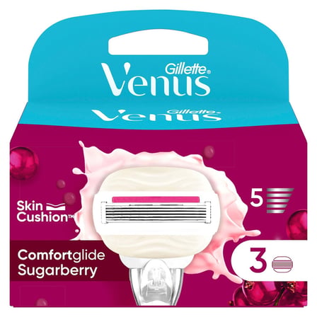 3 Adet Gillette Venus Sugarberry Miami Yedek Bıçak 3'lü