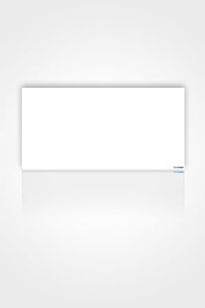 Temperli Cam Mouse Pad - Mat Yüzey, 4mm Kalınlık, Kaymaz Kenarlar, Bilek Dostu Bizote Kenar, Oyun &amp; Ofis (Beyaz, 80x40)