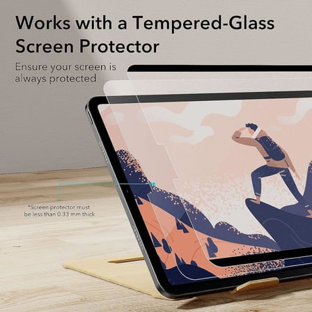 ipad 10.9 kağıt hissi Mıknatıslı Çıkarılabilir Ekran Koruyucu Air 4 Pro 11 2018/2022 MAT ekran Koruyucu Çizim ve Yazma