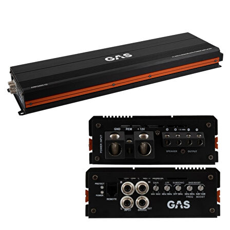 GAS PRP2500.1D Oto Anfi Mono 1X2500W 1 Kanal