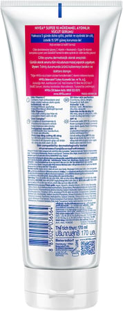 NIVEA Super10 Serum Etkili Vücut Losyonu SPF15 170 ml, Aydınlatıcı, Nemlendirici, C Vitamini, Niasinamid