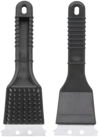 Barbekü Mangal Izgara Fırçası, Temizleyici Tel Fırça, Kazıyıcı Tel Fırça, Süngerli