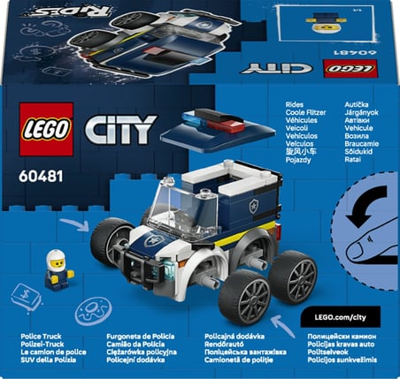 LEGO City Araçlar - Polis Kamyonu 60481