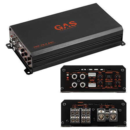GAS TFP70424V Oto Anfi Stereo 24V 4X70W 4 Kanal