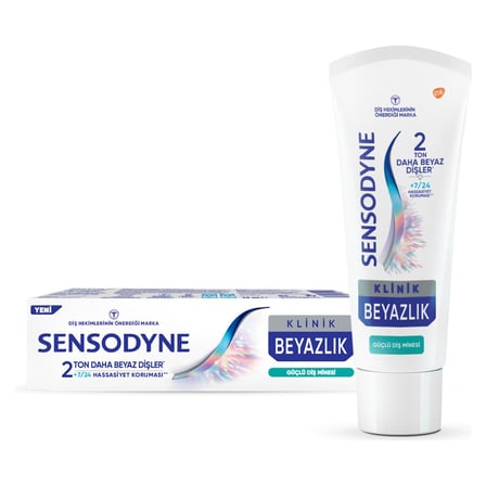 4 Adet Sensodyne Klinik Byz.güçlü Diş Minesi D.macun.75ml