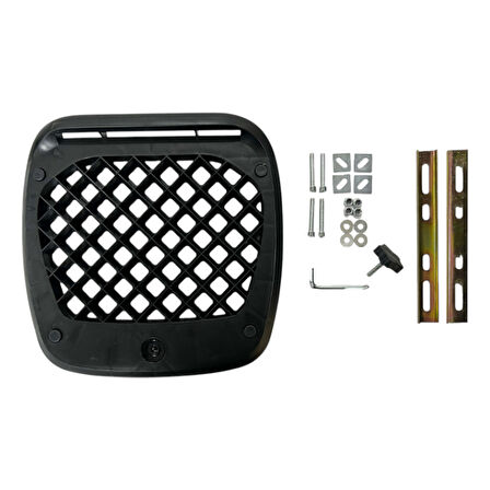 Tex 70055 ABS LUX 50 Motosiklet Arka Çanta 50 lt Siyah Universal