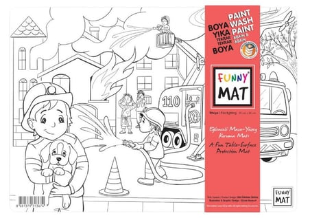Funny Mat - Mini İtfaiye