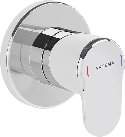 Artema Root Round A42730 Ankastre Stop Valf, Sıva Üstü, Krom