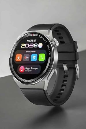 Akıllı Saat GPS VE NFC Özelliği Sesli Görüşme Dokunmstik Ekran - Lisinya