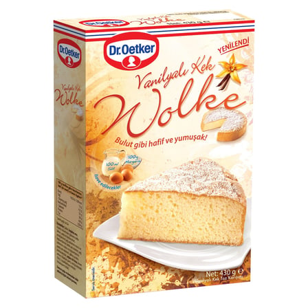 4 Adet Dr.Oetker Wolke Vanilyalı Kek Karışımı 430 G