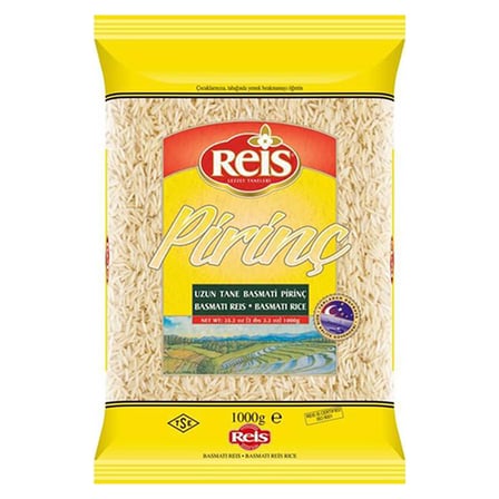 3 Adet Reis Basmati Pirinç