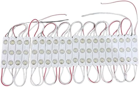 20 Adet 1.5w 12v Mercekli Modül Led (Beyaz)