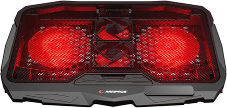 Rampage AD-RX34 X-FRAME Siyah 4 Fanlı 9-17 İnç Notebook Soğutucu Stand