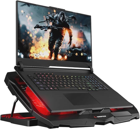 Rampage AD-RX34 X-FRAME Siyah 4 Fanlı 9-17 İnç Notebook Soğutucu Stand