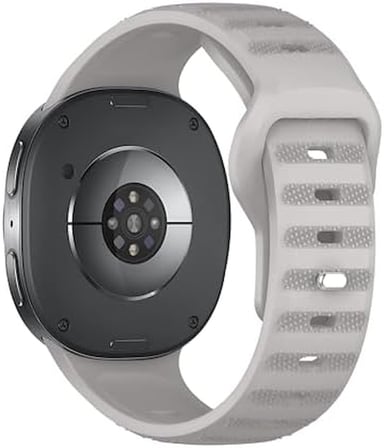 Galaxy Watch 8 (40mm/44mm) ve Watch 8 Classic (46mm) ile Uyumlu Konforlu ve Yumuşak Rugged Silikon Kordon