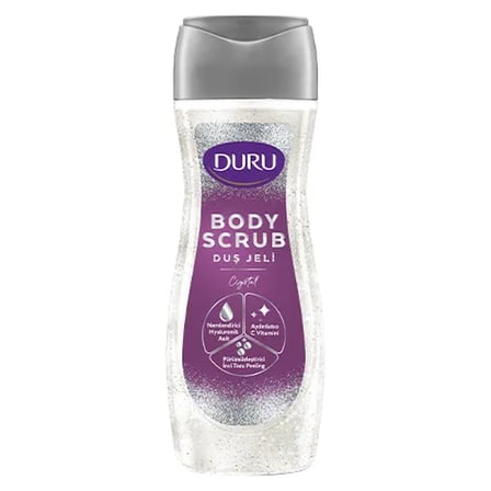 3 Adet Duru Body Scrub Duş Jeli Crystal