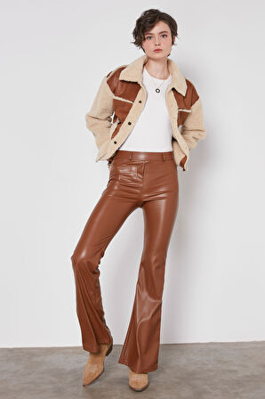 Suni Deri 5 Cep Tayt