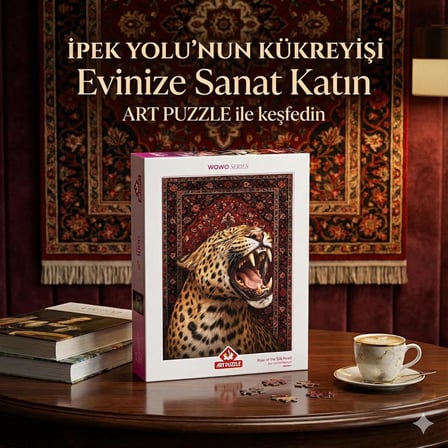 İpek Yolu'nun Kükreyişi 1000 Parça Puzzle