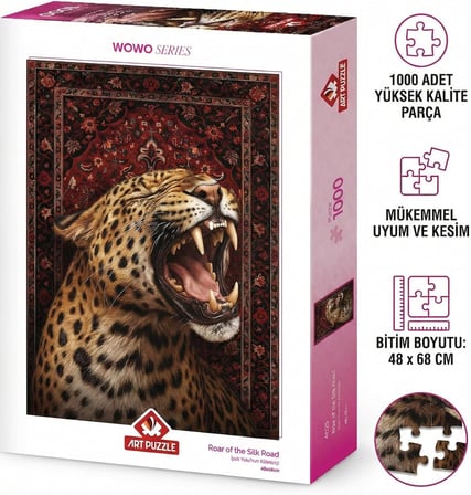 İpek Yolu'nun Kükreyişi 1000 Parça Puzzle