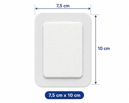 Octacare Steril Yüksek Emici Yara Pedi 7,5cm×10cm (10 Adet)