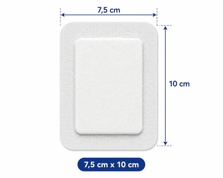 Octacare Steril Yüksek Emici Yara Pedi 7,5cm×10cm (20 Adet)
