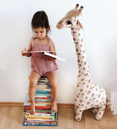Oyuncak Peluş Zürafa, Uyku ve Oyun Arkadaşı-100 cm,hm403