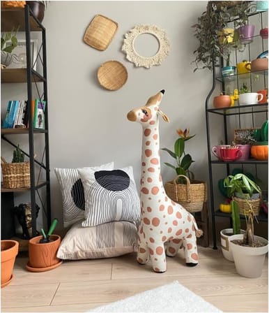 Oyuncak Peluş Zürafa, Uyku ve Oyun Arkadaşı-100 cm,hm403