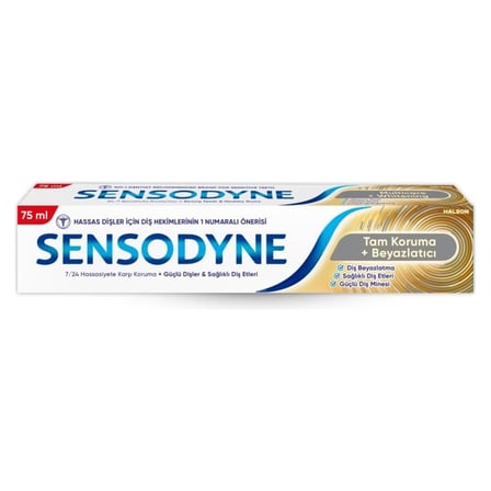 2 Adet Sensodyne Tam Koruma Beyazlatıcı 75 Ml