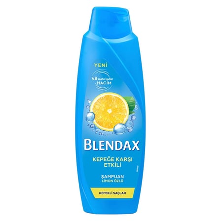 4 Adet Blendax Limon Özlü Şampuan 500 ml