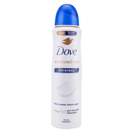 5 Adet Dove Original Sprey Deodorant