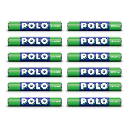 Polo Naneli Şeker 34g x 12 Adet