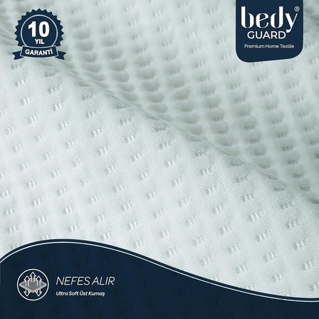Bambu Ultra Sessiz Sıvı Geçirmez Yatak Koruyucu Alez (60 * 120)