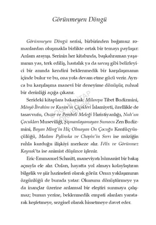OSCAR VE PEMBELİ MELEĞİ