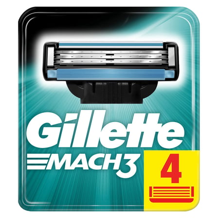 2 Adet Gillette Mach3 Yedek Tıraş Bıçağı 4 Adet