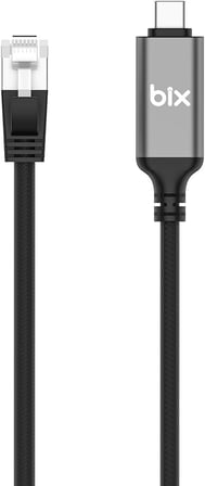 C6C01 USB-C to RJ45 1000Mbps Gigabit Ethernet Dönüştürücü CAT6 Kablo 1 Metre Thunderbolt 3/4/5, Mac/Windows/iPad/Android Uyumlu