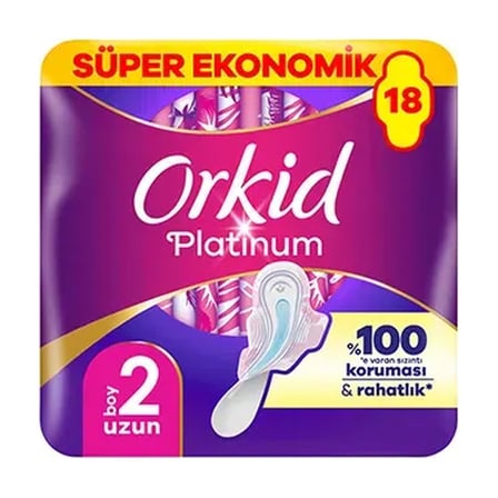 5 Adet Orkid Platinum Dörtlü Paket Uzun