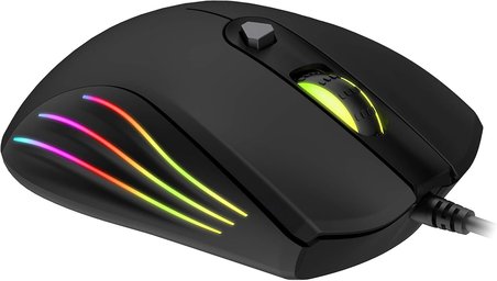 Gamenote Gamer Mouse, RGB, 800-1600-2400-3200 DPI, USB, MS1002