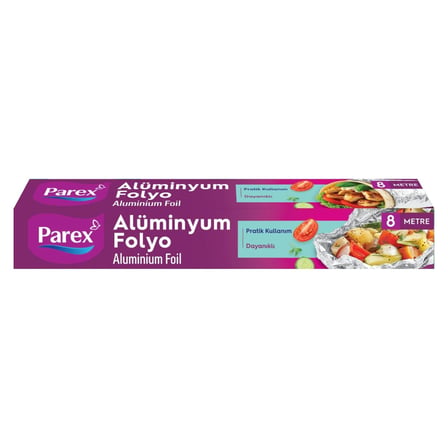 5 Adet Parex Alüminyum Folyo 8 M