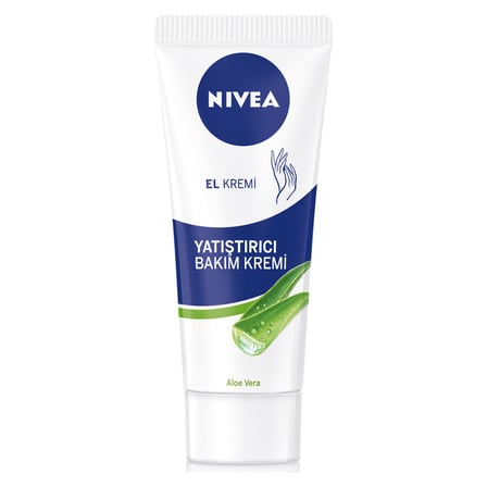 4 Adet NIVEA Aloe Vera Yatıştırıcı ve Nemlendirici El Bakım Kremi 75 Ml