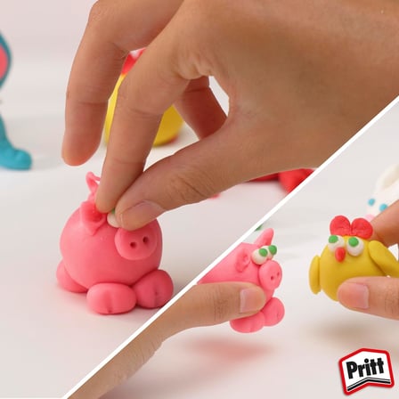 Pritt 6'lı Oyun Hamuru - 6x100g