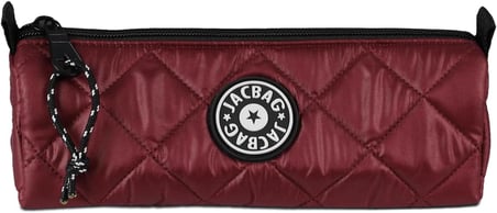 Jacbag Prime Soft Kapitone Kalem Kutusu, Pembe, Fermuarlı (Haki)